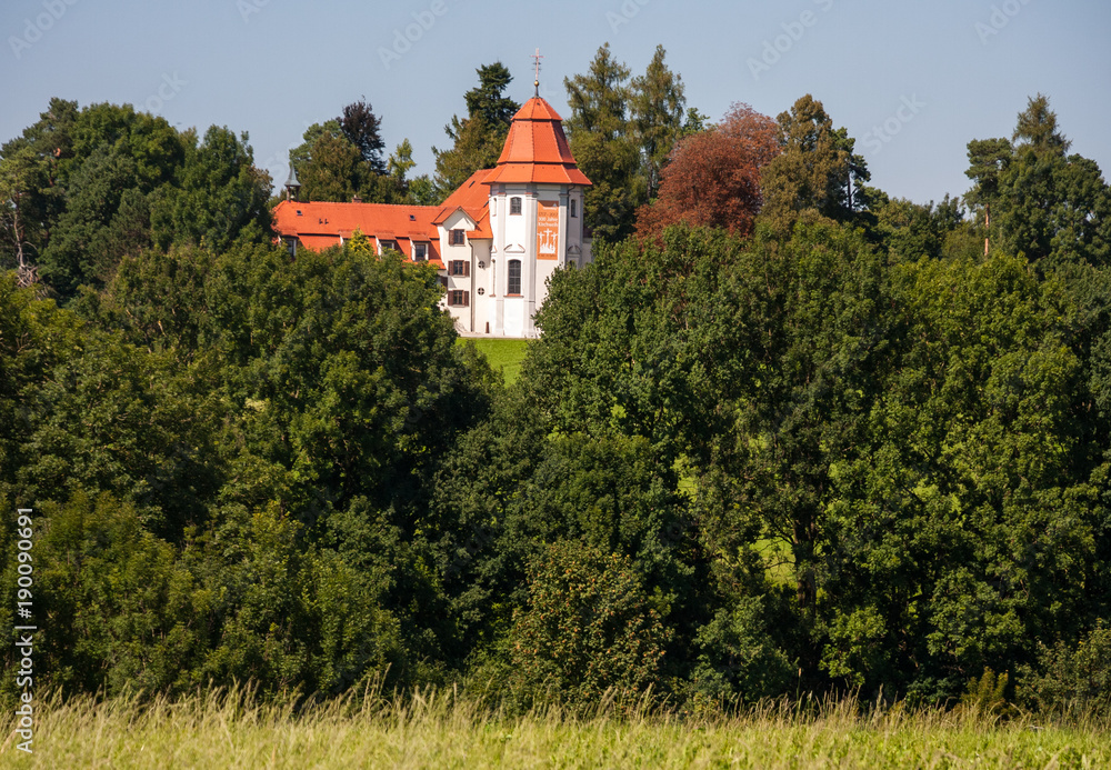 Salvatorianerkloster und Kapelle in Bad Wurzach Gottesberg Salvatorianerkloster und Kapelle in Bad Wurzach Gottesberg