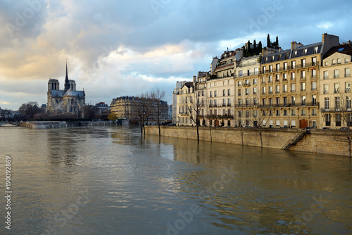 Ile Saint-Louis, Paris, France.