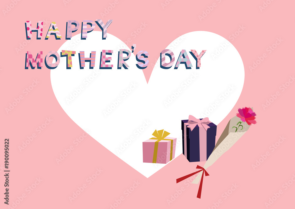 母の日のメッセージカード 母の日のイラスト素材 Stock Vector Adobe Stock 母の日のメッセージカード 母の日のイラスト素材 Stock Vector Adobe Stock