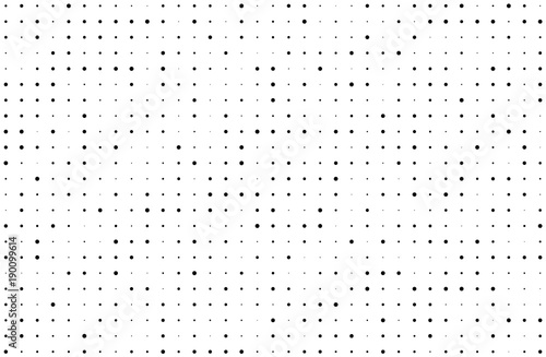Grunge halftone background. Digital gradient. Dotted pattern with circles  dots  point small and large scale. 