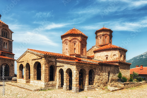 Macedonia, Lake Ohrid, Orthodox Monastery of St Naum (10th Century)