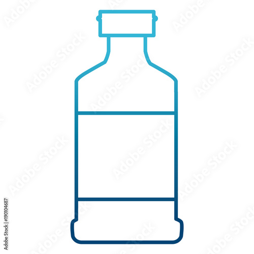 Container bottle isolated icon vector illustration graphic design