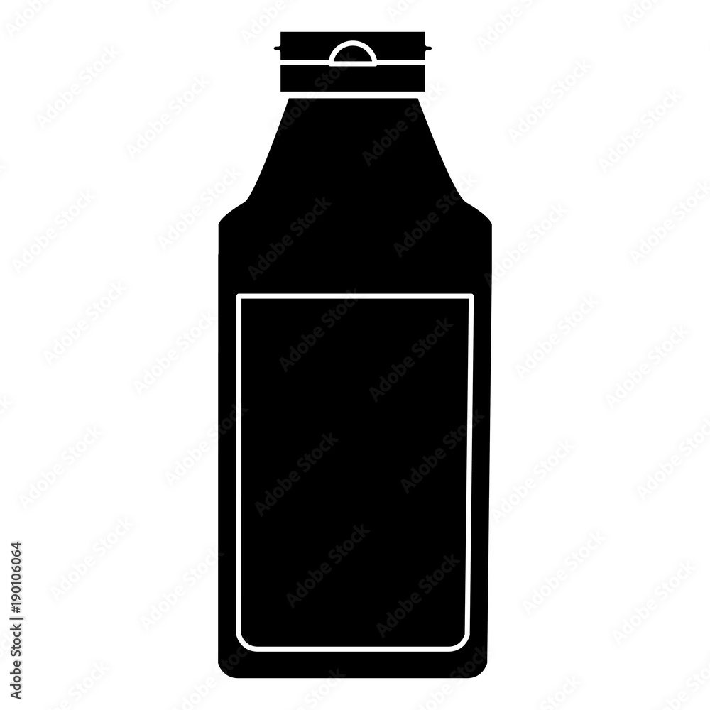 Container bottle isolated icon vector illustration graphic design Container bottle isolated icon vector illustration graphic design