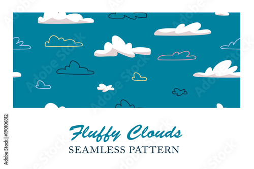 Fluffy Clouds Pattern