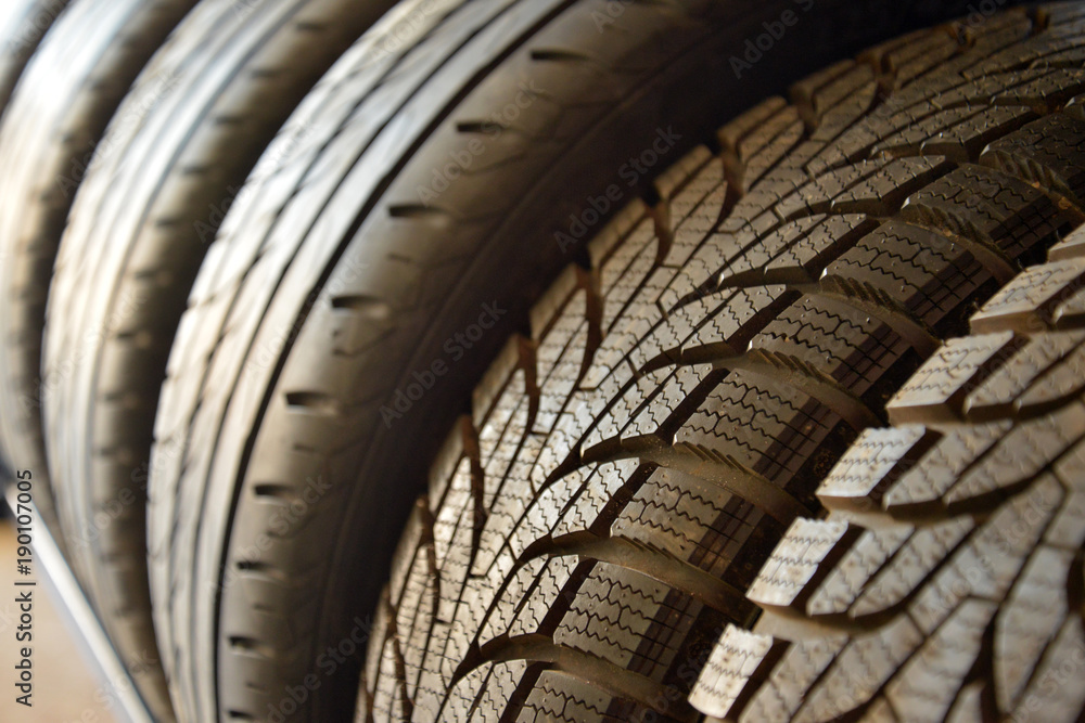old used car tires