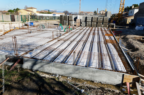 Travaux de construction immeuble