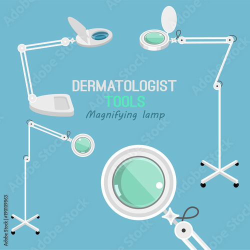Dermatologist Equipment Set