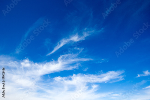 blue sky with cloud