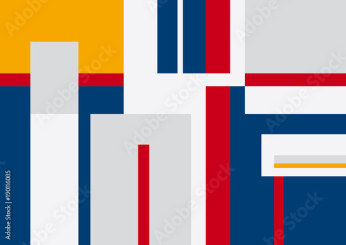 Free Download Digital painting. Abstract geometric colorful vector background - GFXLoad