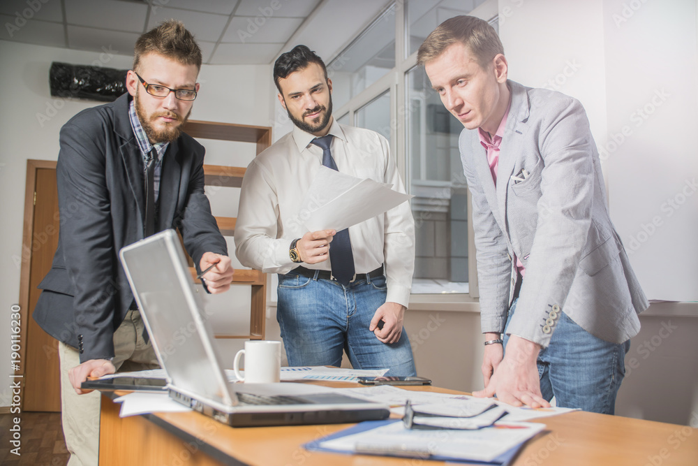 Business people working together Business people working together