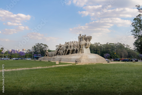 Bandeiras Monument at Ibirapuera Park - Sao Paulo, Brazil
