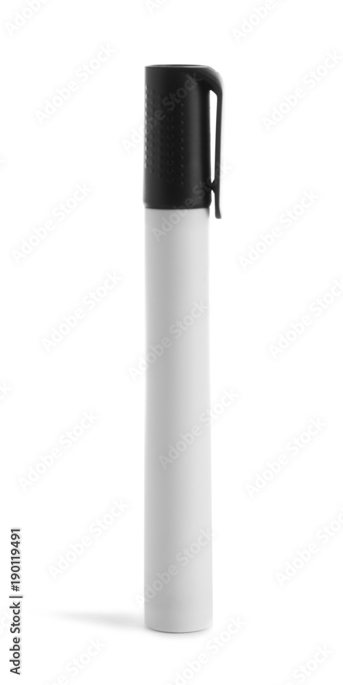 Marker on white background. Mockup for design Marker on white background. Mockup for design