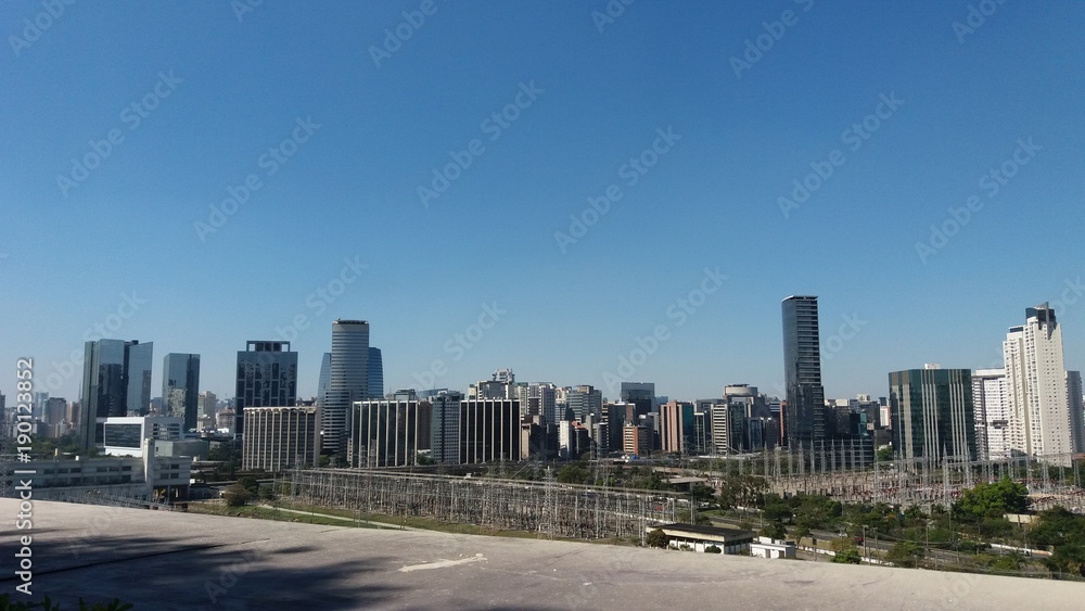 Sao Paulo skyline Brazil
