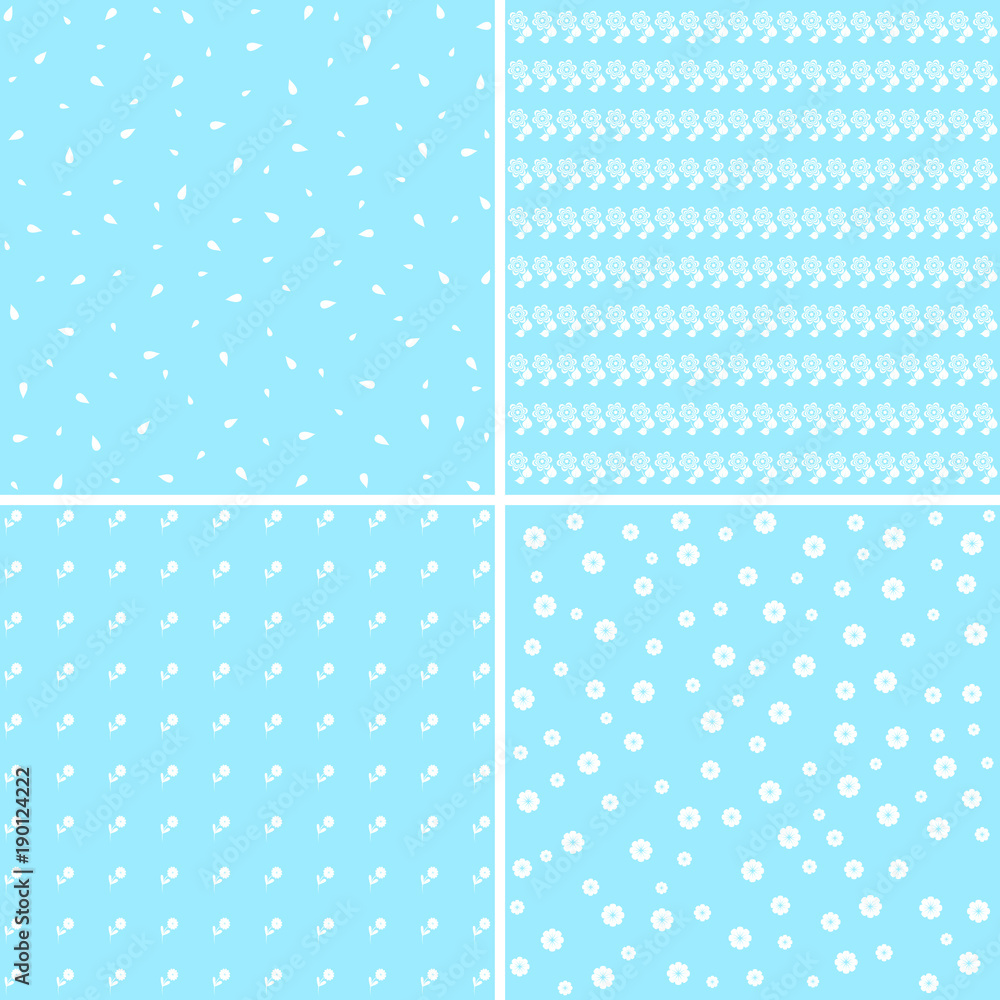 Floral Patterns Set Floral Patterns Set