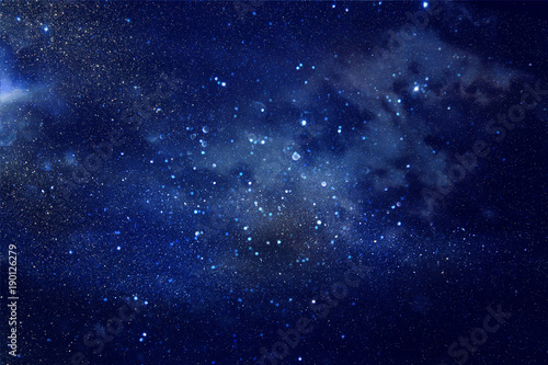 Fototapeta Naklejka Na Ścianę i Meble -  Galaxy and nebula . Starry outer space background texture.