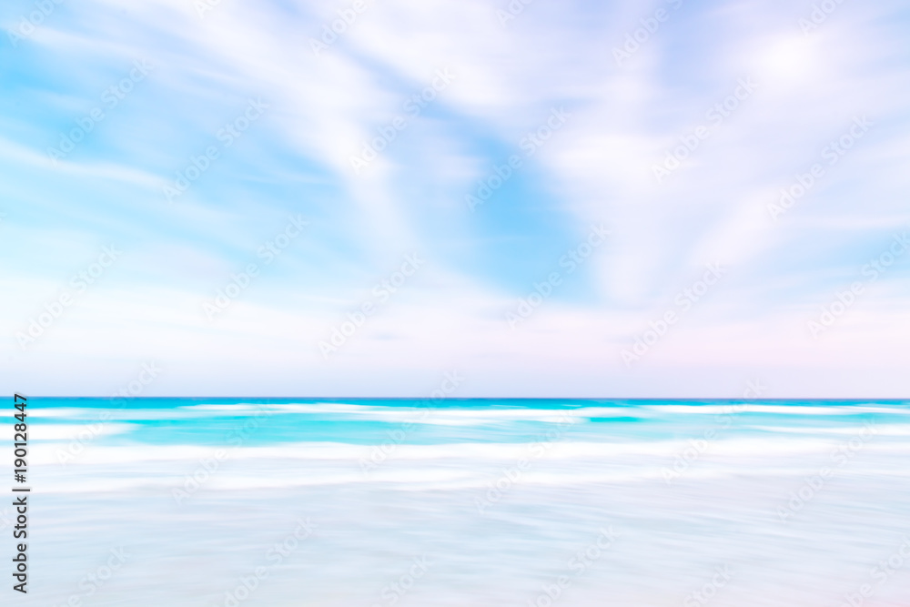 Fototapeta premium Abstrakcjonistyczny nieba i oceanu natury tło