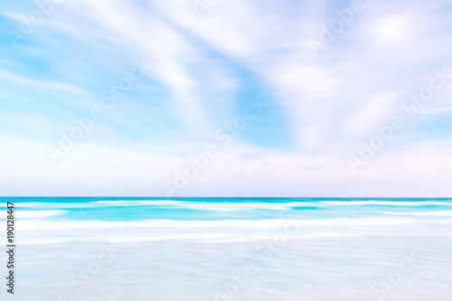 Abstract sky and ocean nature background