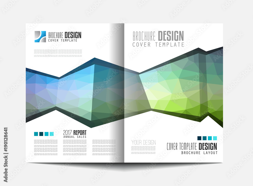 © DavidArts - Brochure template, Flyer Design or Depliant Cover for business purposes.
