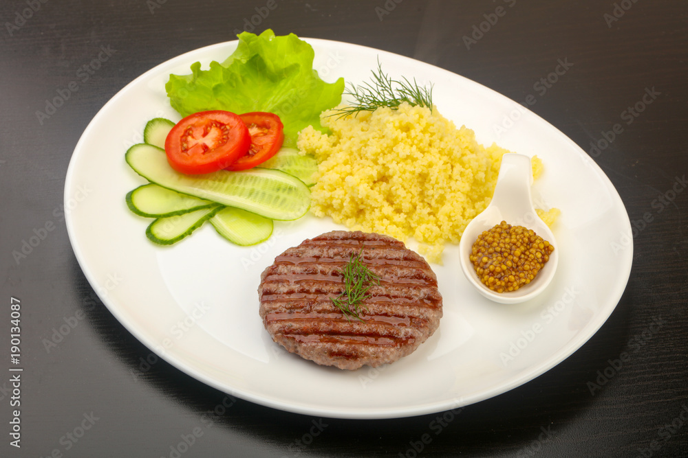 Beef cutlet Beef cutlet