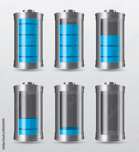 Batterie bleue