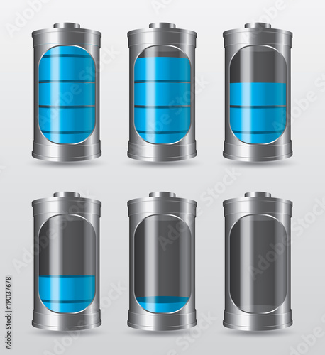 Batterie bleue