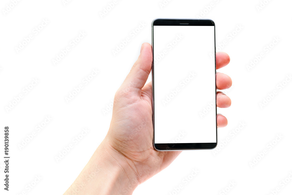 Frameless display on the phone Frameless display on the phone
