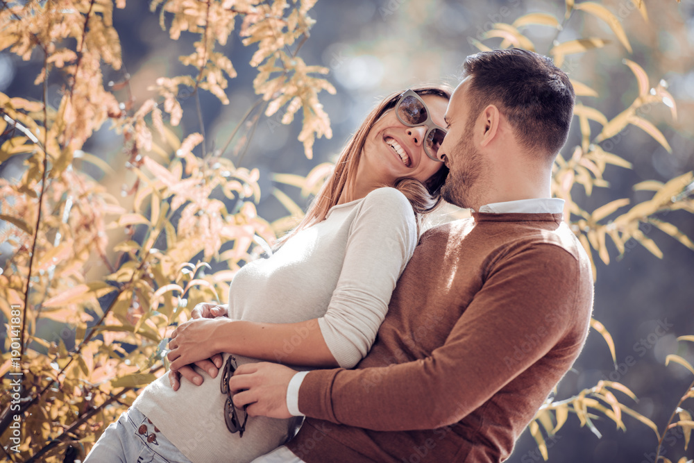 Fototapeta premium Lovely happy couple