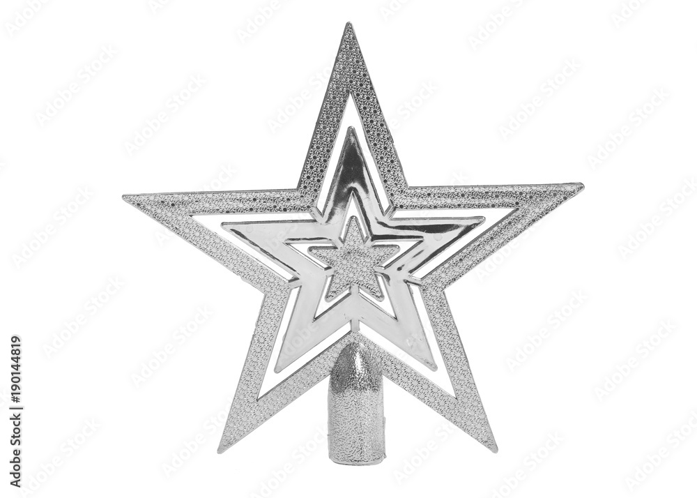 Silver Christmas Star Silver Christmas Star