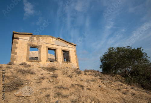 Deserted abandoned house