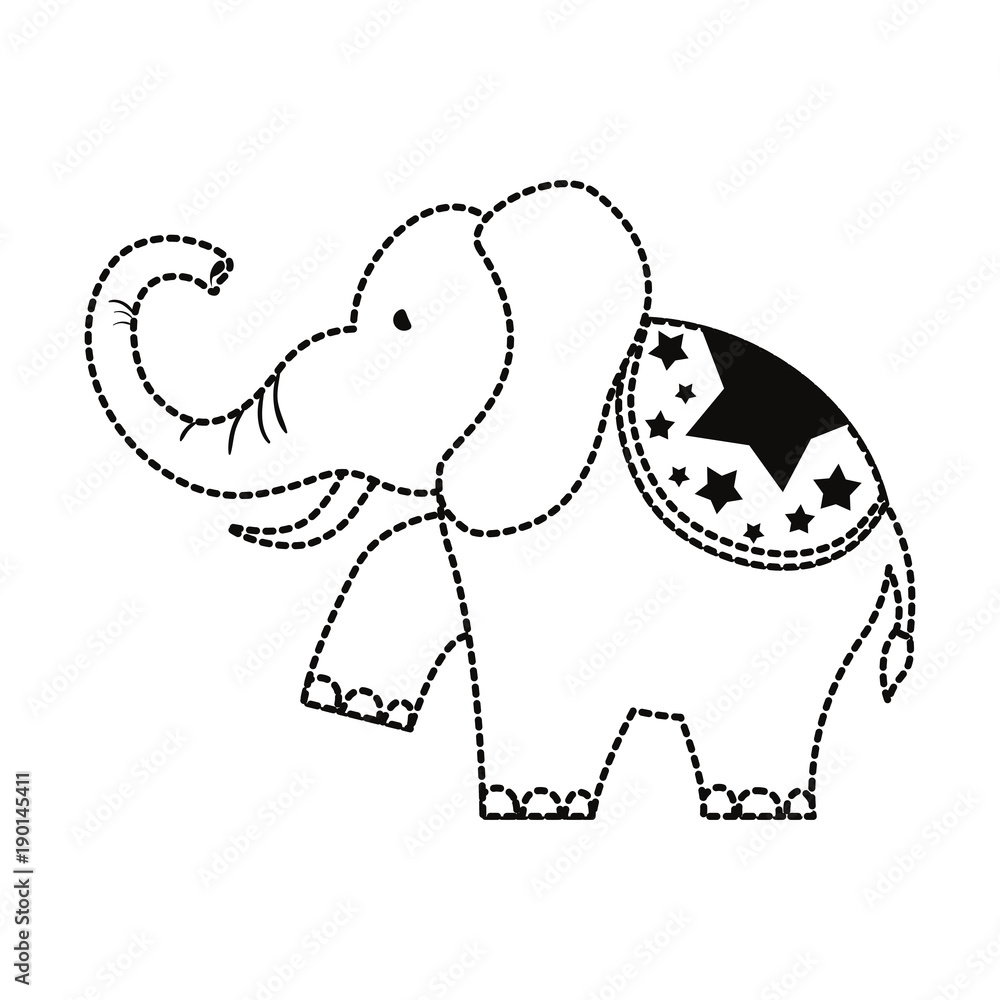 elephant vector illustration