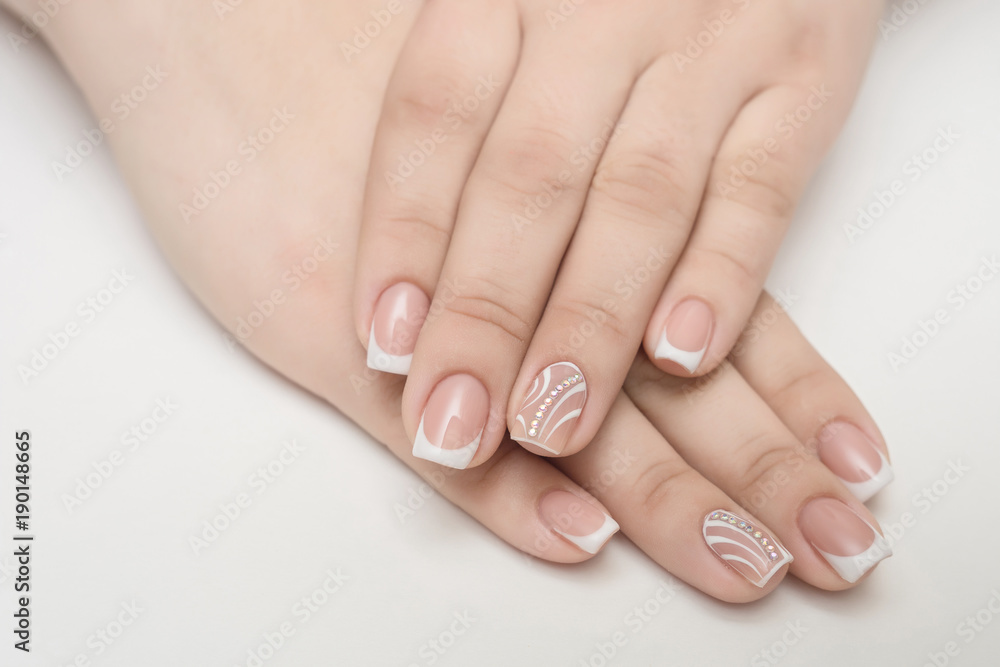 nails french, manicure, arms, background, beauty, body nails french, manicure, arms, background, beauty, body