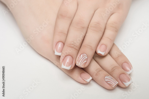 nails french  manicure  arms  background  beauty  body