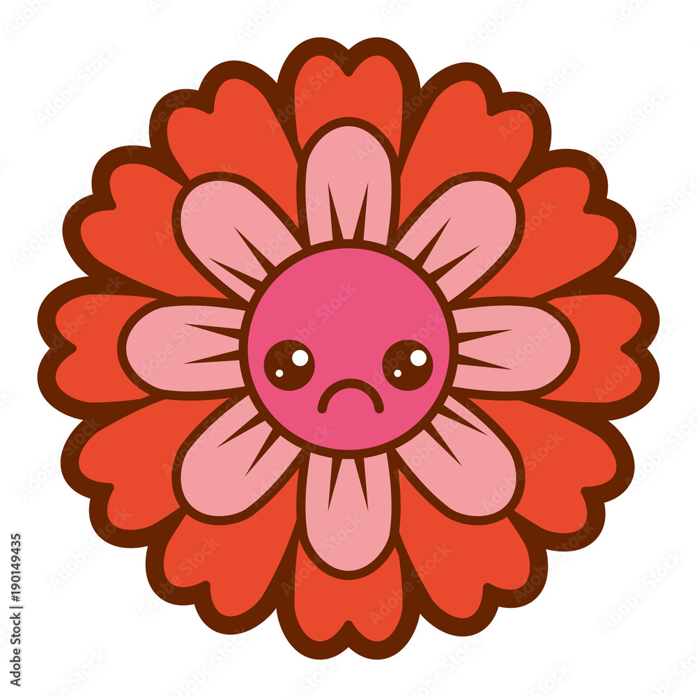 flower kawaii cartoon cute petals flower kawaii cartoon cute petals