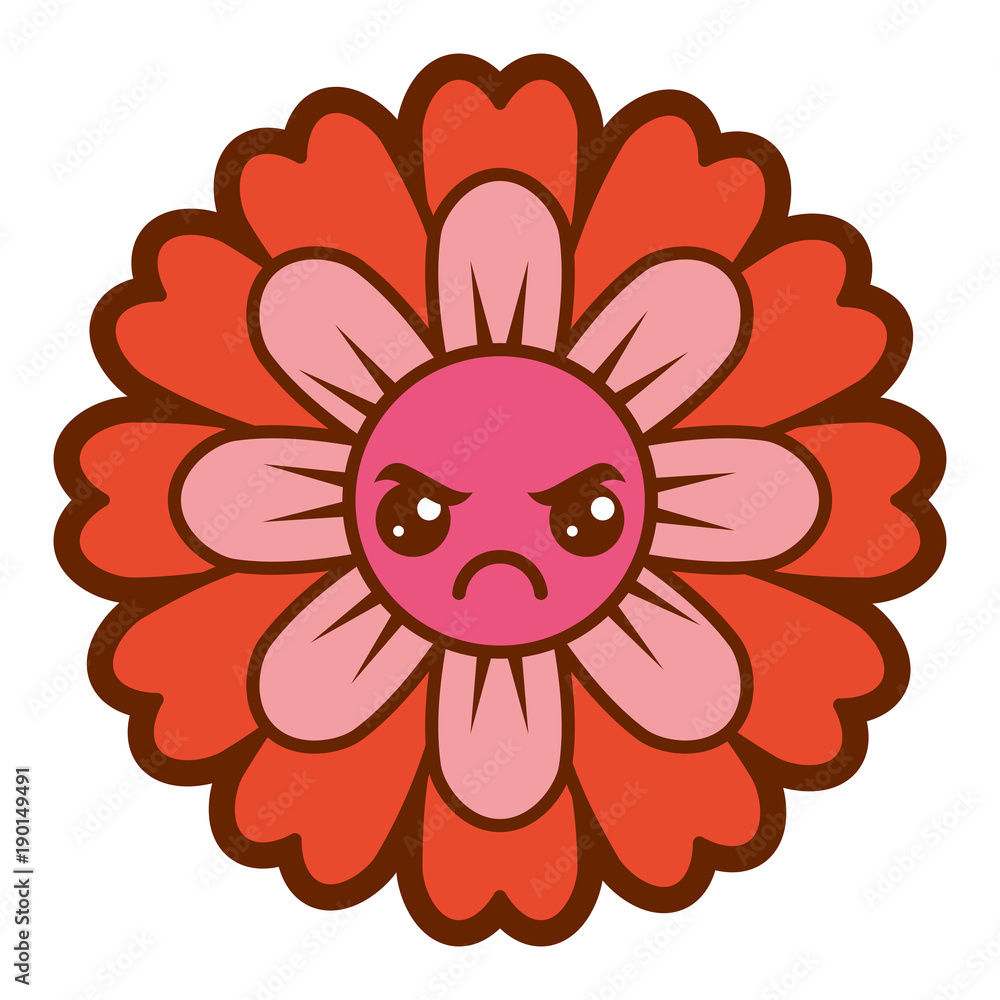 flower kawaii cartoon cute petals flower kawaii cartoon cute petals