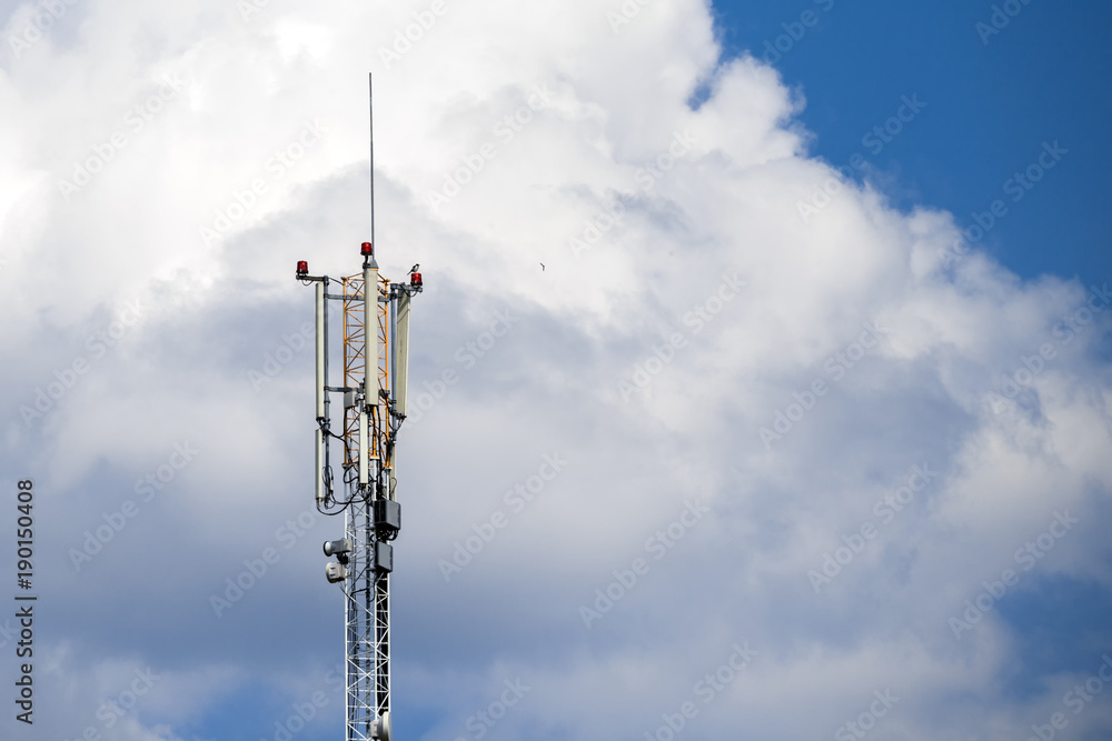 Cellular phone network telecommunication tower Cellular phone network telecommunication tower