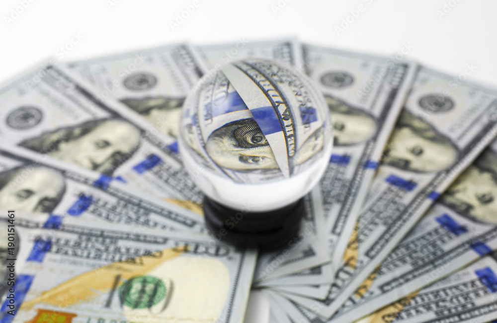 magic of money - 100 dollar banknotes magic of money - 100 dollar banknotes