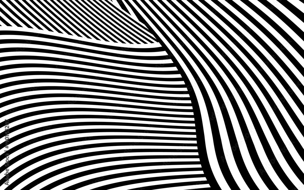 Zebra Design Black and White Stripes Vector Zebra Design Black and White Stripes Vector