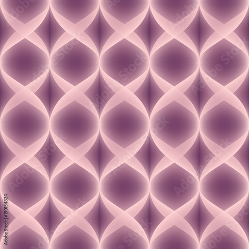 Dusty Pink Vector Seamless Pattern. Bright neon effect. Layered pattern.