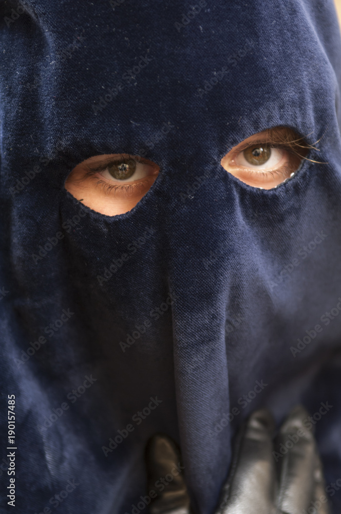 Obraz premium Penitent of the brotherhood of 