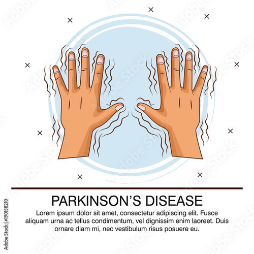 Parkinsons disease infographic icon vector illustration graphic design