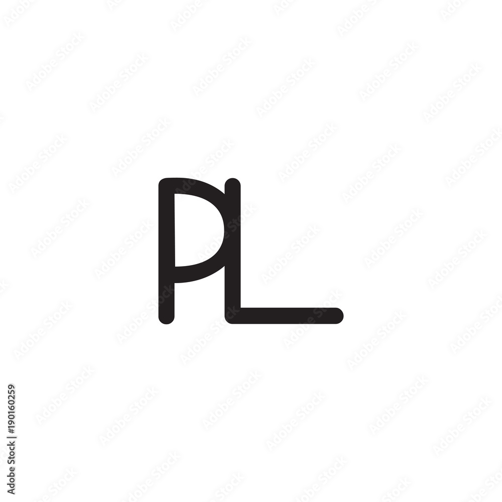 initial letter rounded logo modern initial letter rounded logo modern