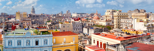 Panoramic view of Old Havana including the Capitol building