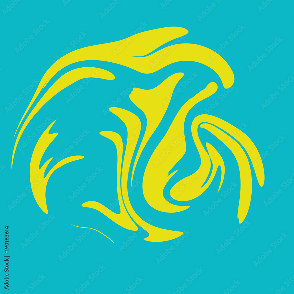 Marble, yellow and aqua, pretty texture background Marble, yellow and aqua, pretty texture background