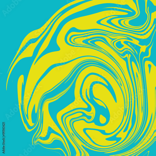 Marble, yellow and aqua, pretty texture background