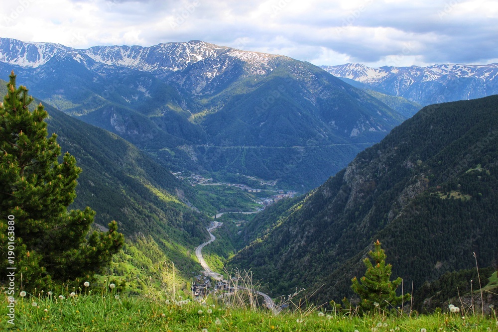 Naklejka premium Paisagens na Europa