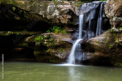 Long Exposure Cascading Waterfall