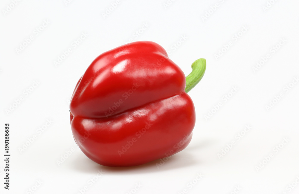 Fresh pepper vegetables isolated on white background Fresh pepper vegetables isolated on white background