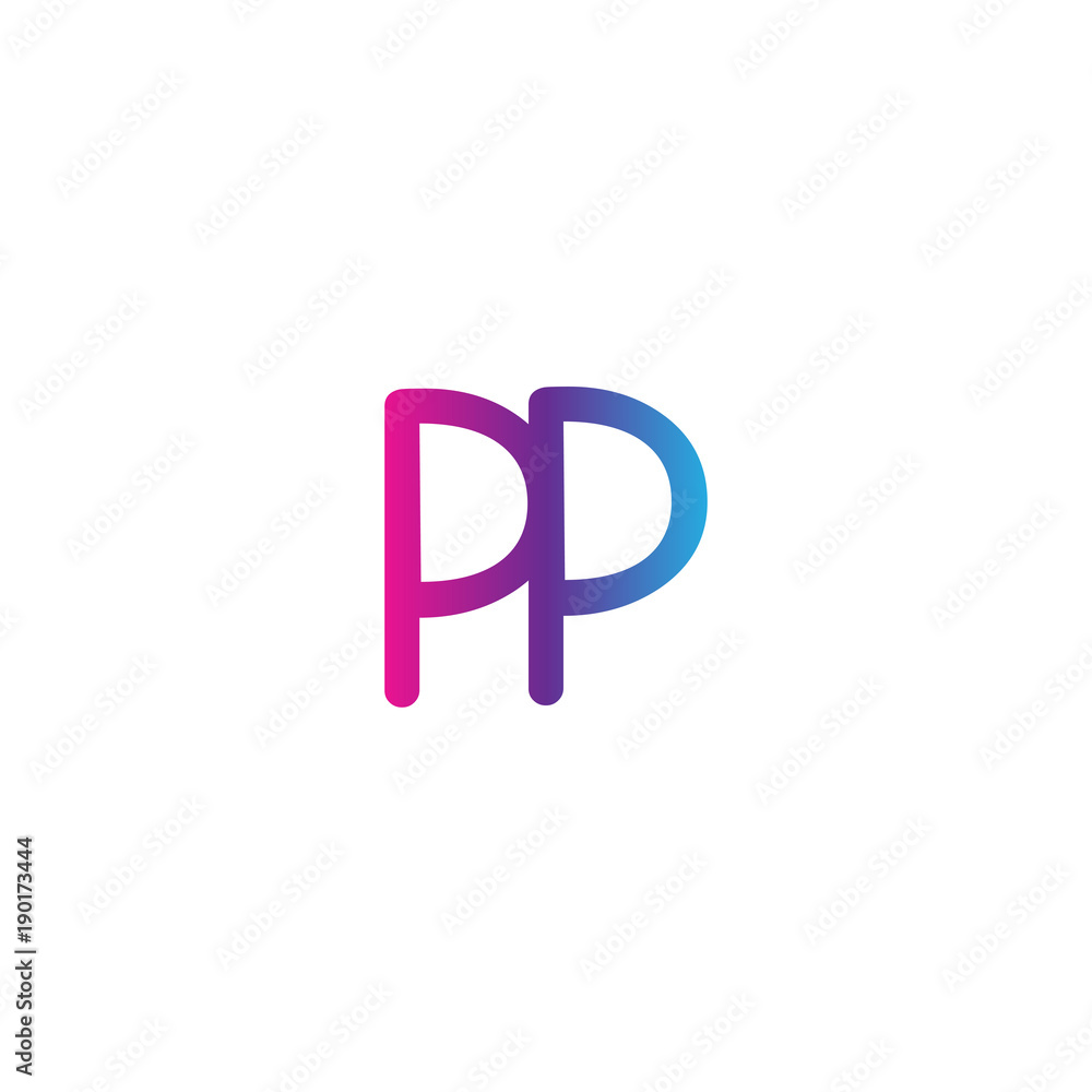 initial letter rounded logo modern, colorful gradient initial letter rounded logo modern, colorful gradient