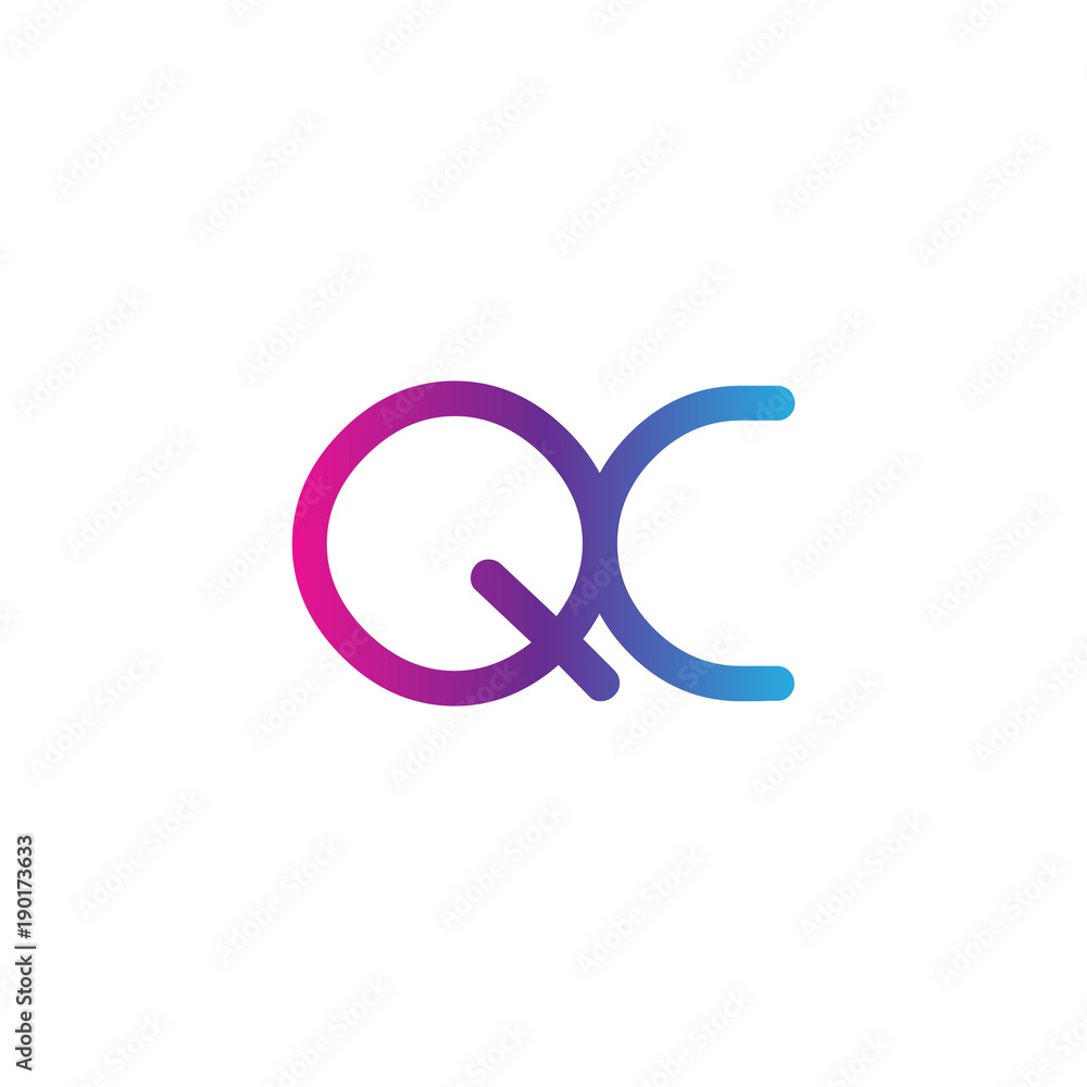 initial letter rounded logo modern, colorful gradient initial letter rounded logo modern, colorful gradient