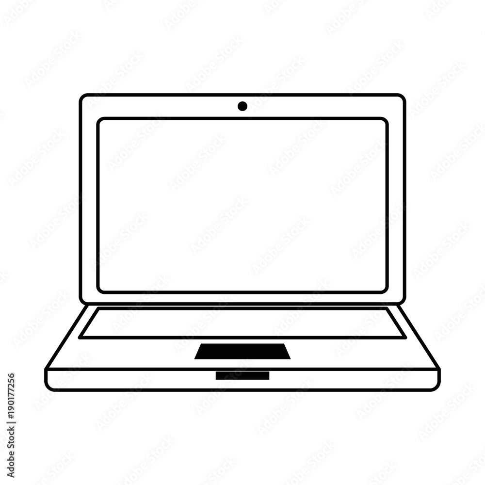 laptop computer isolated icon vector illustration design laptop computer isolated icon vector illustration design